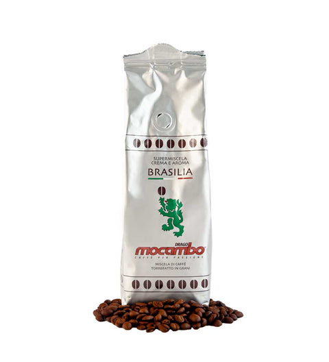 Mocambo Silber Brasilia Espresso Bohnen 250g