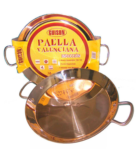 Paellapfanne Edelstahl 40 cm (Induktion)
