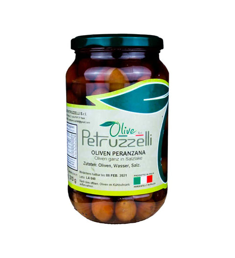 Petruzzelli - Peranzana Oliven aus Italien