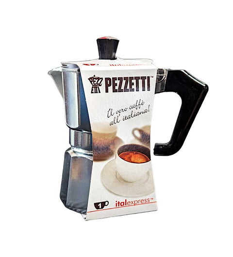 Pezzetti Italexpress Espressokocher für 1 Tasse