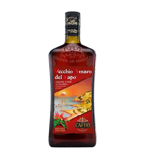 Vecchio Amaro Del Capo Red Hot Kräüterlikör scharf 35°