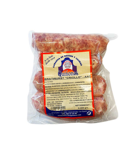 Quiñones Chorizo Criollo Grobe Bratwurst