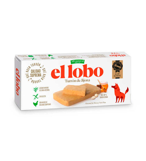El Lobo - weiches Mandelnougat - Turron de Jijona