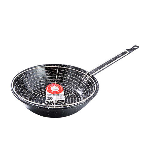 Frittierpfanne mit Sieb 26 cm