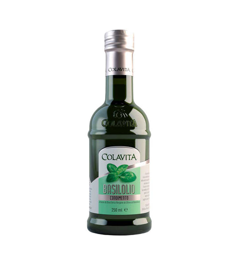 Colavita - Natives Olivenöl Extra aromatisiert  mit Basilikum