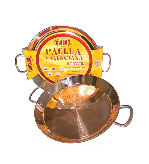 Paellapfanne Edelstahl 28 cm (Induktion)
