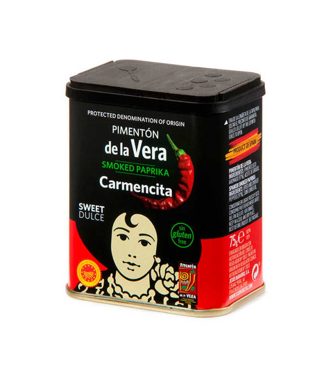 Carmencita - Pimentón de la Vera - Geräuchertes Paprikapulver süß 75g