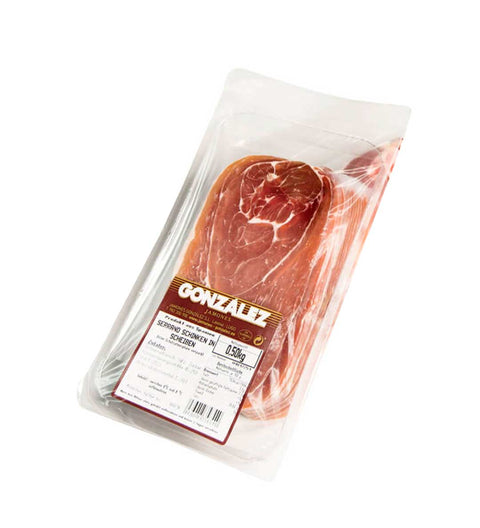 Jamones Gonzales - Serranoschinken in Scheiben 500g