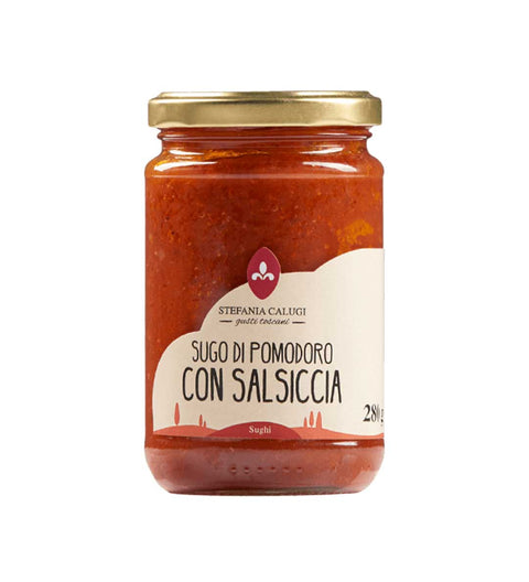 Stefania Calugi Tomatensoße mit Salsiccia